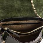 Chloe Deep Forest Calfskin Medium Faye Day Shoulder Bag