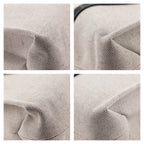 Chloe Linen Canvas & Calfskin Large Woody Tote