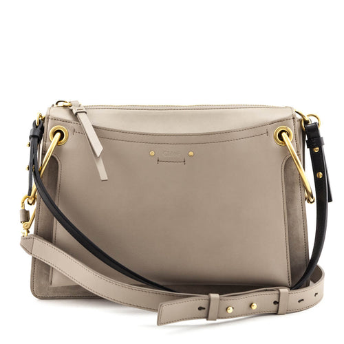 Chloe Motley Grey Medium Roy Shoulder Bag