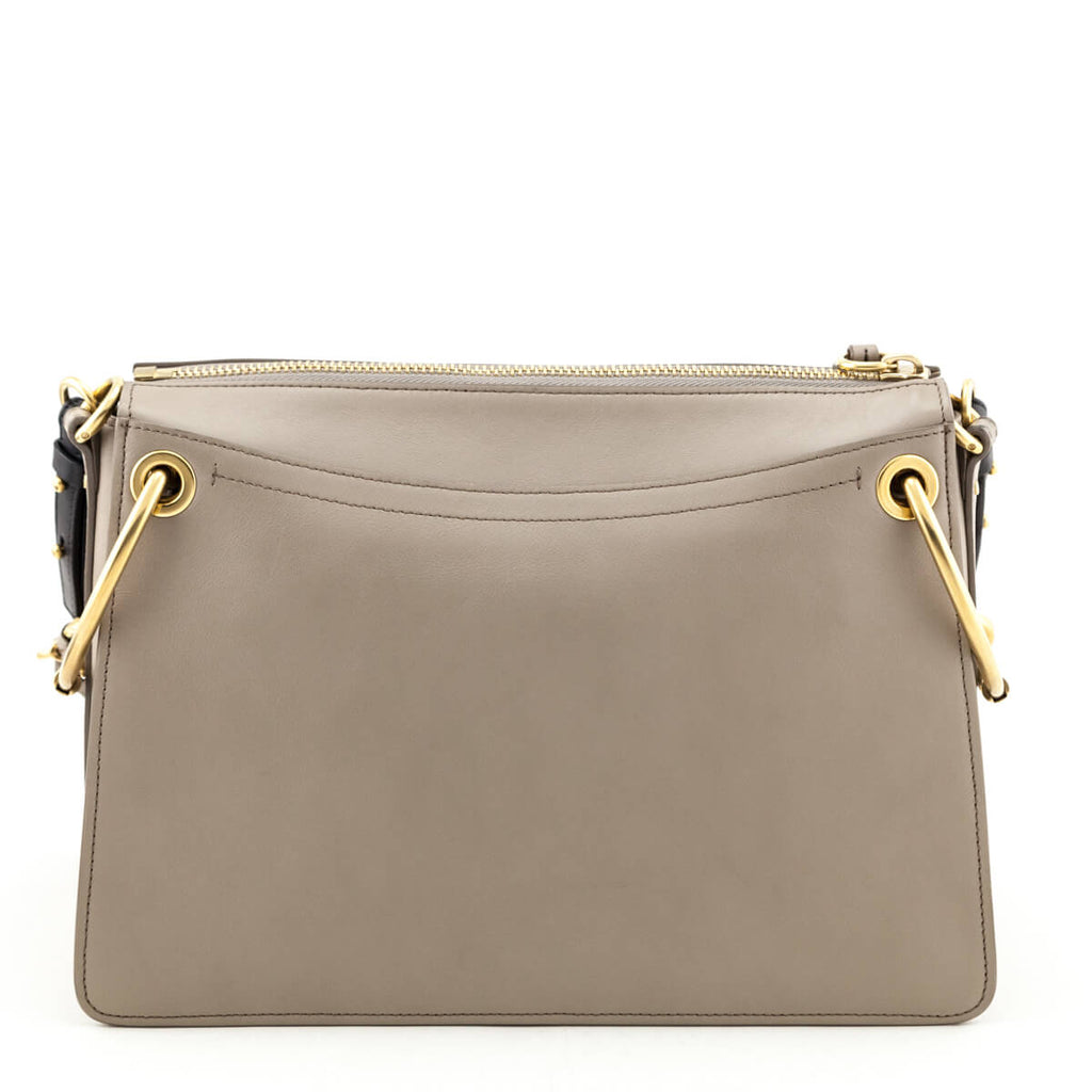 Chloe Motley Grey Medium Roy Shoulder Bag