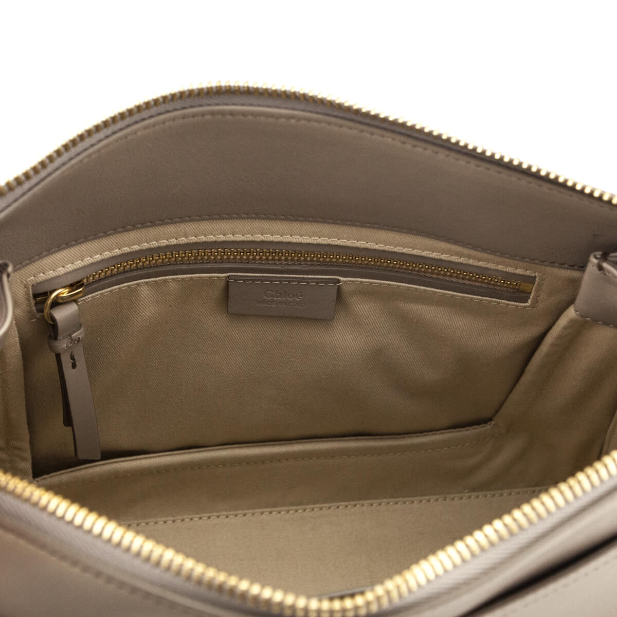 Chloe Motley Grey Medium Roy Shoulder Bag