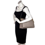 Chloe Motley Grey Medium Roy Shoulder Bag