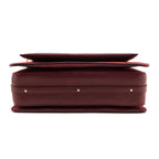 Chloe Plum Leather & Suede Medium Roy Shoulder Bag