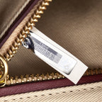Chloe Plum Leather & Suede Medium Roy Shoulder Bag