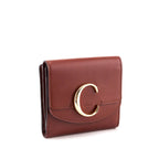 Chloe Sepia Brown Calfskin C Wallet