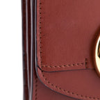 Chloe Sepia Brown Calfskin C Wallet
