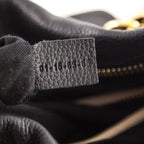 Chloe Black Pebbled Leather Medium Paraty