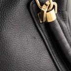 Chloe Black Pebbled Leather Medium Paraty