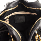 Chloe Black Pebbled Leather Medium Paraty