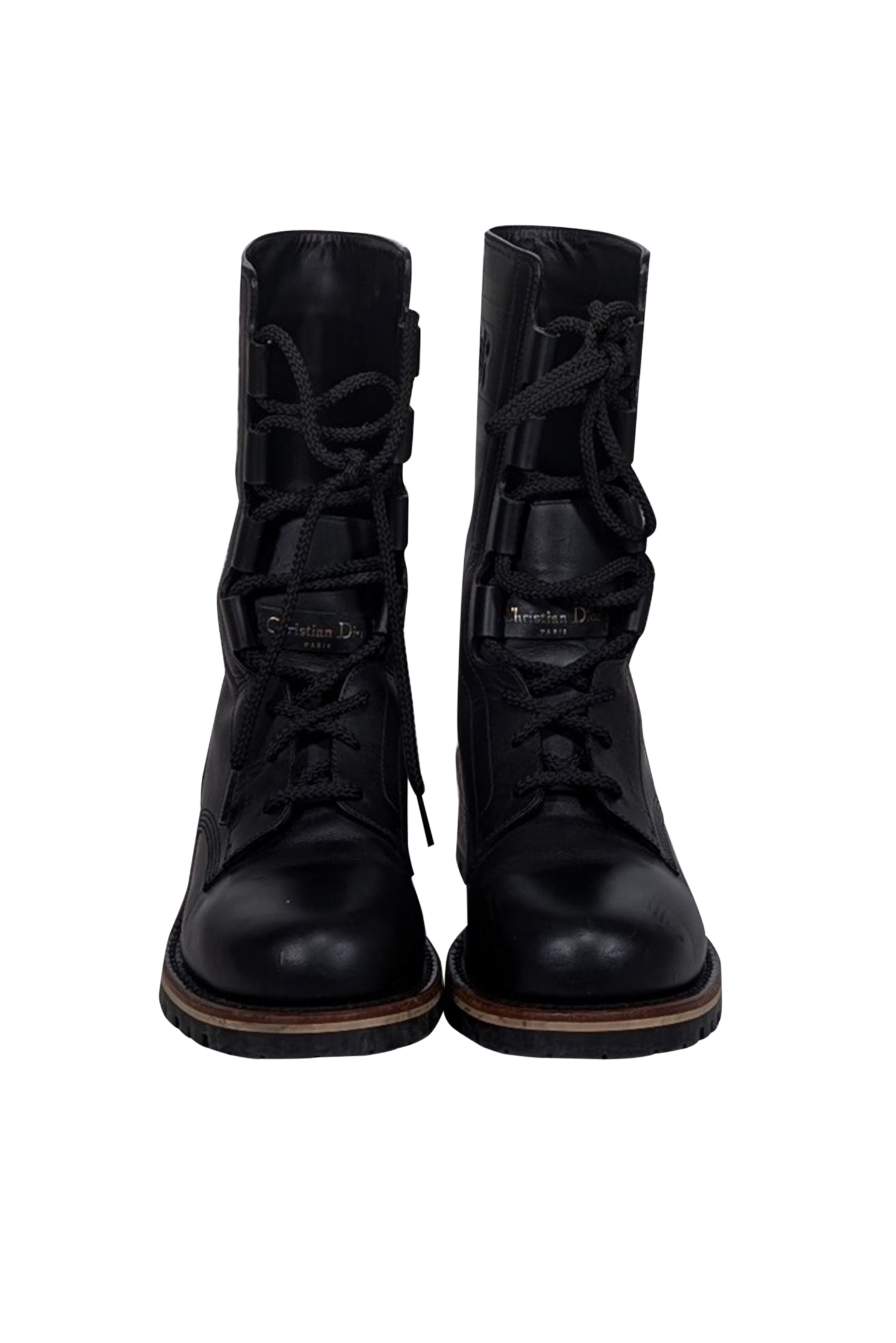 Christian Dior - Black Calfskin Quest 35mm Short Boots Sz 8