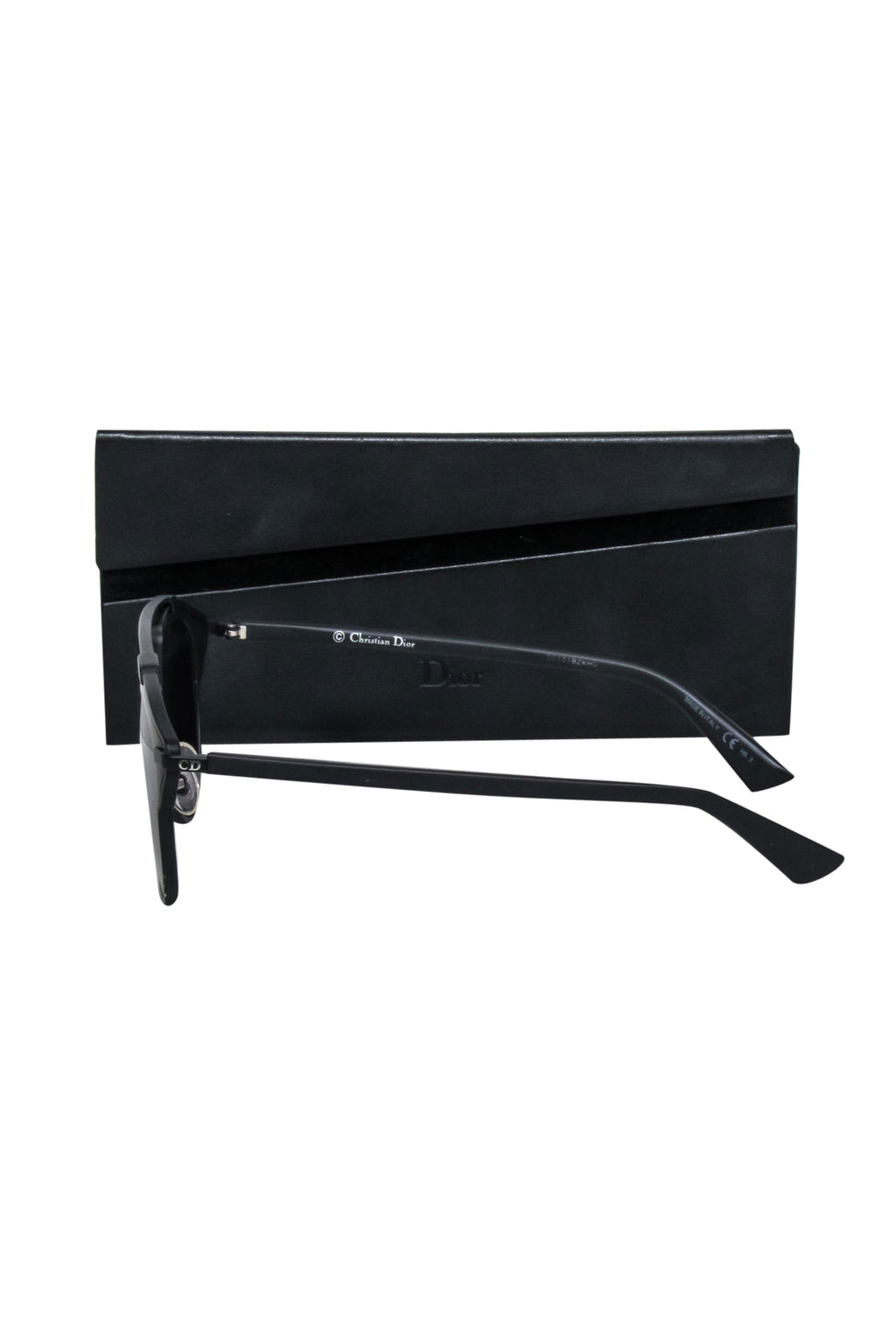 Christian Dior - Black Cat Eye Aviator Sunglasses