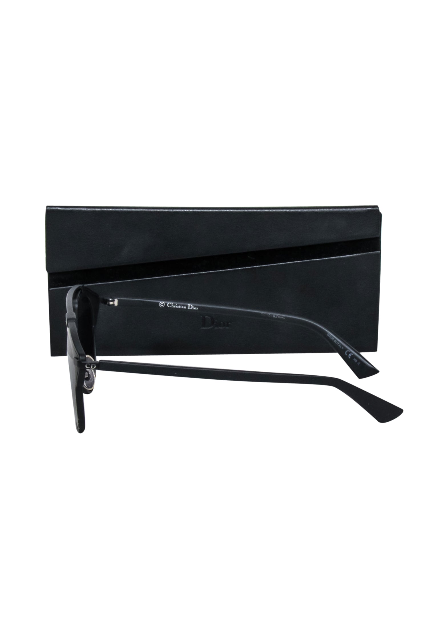 Christian Dior - Black Cat Eye Aviator Sunglasses