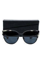 Christian Dior - Black & Cream Tortoise Cat Eye Sunglasses