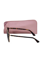Christian Dior - Black & Gold Aviator Sunglasses