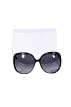 Christian Dior - Black Large Round Sunglasses