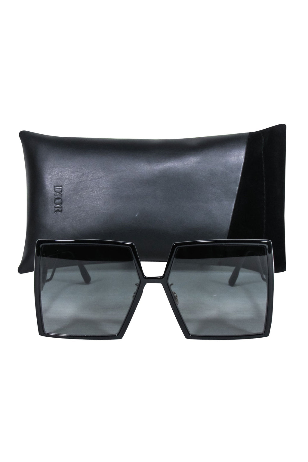 Christian Dior - Black Oversized Square Sunglasses