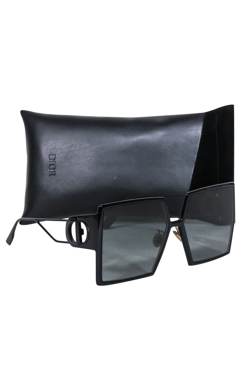Christian Dior - Black Oversized Square Sunglasses