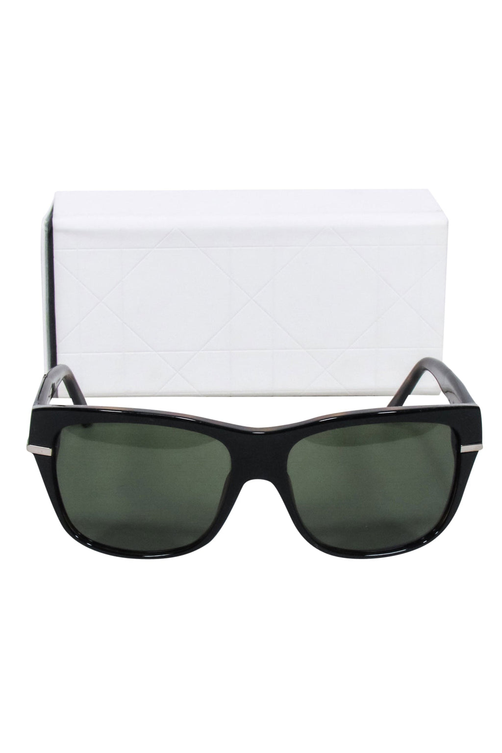 Christian Dior - Black Rectangular Sunglasses