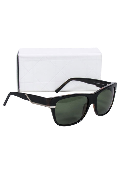Christian Dior - Black Rectangular Sunglasses