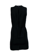 Christian Dior - Black Scalloped Neckline Sheath Dress Sz 6