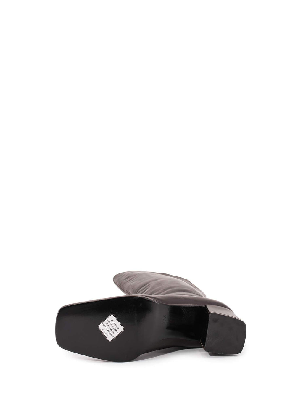 Christian Dior Leather Effrontee Boots Brown