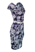 Christian Dior - Navy & White Floral Dress Sz 4