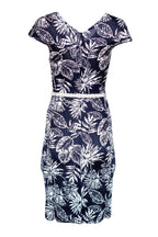 Christian Dior - Navy & White Floral Dress Sz 4