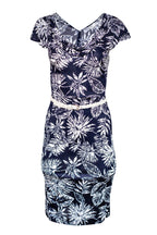 Christian Dior - Navy & White Floral Dress Sz 4