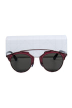 Christian Dior - Red & Blue Metallic Aviator "DiorSoReal" Sunglasses