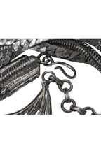 Christian Dior - Vintage Silver Triple Woven Chain Belt