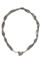 Christian Dior - Vintage Silver Triple Woven Chain Belt