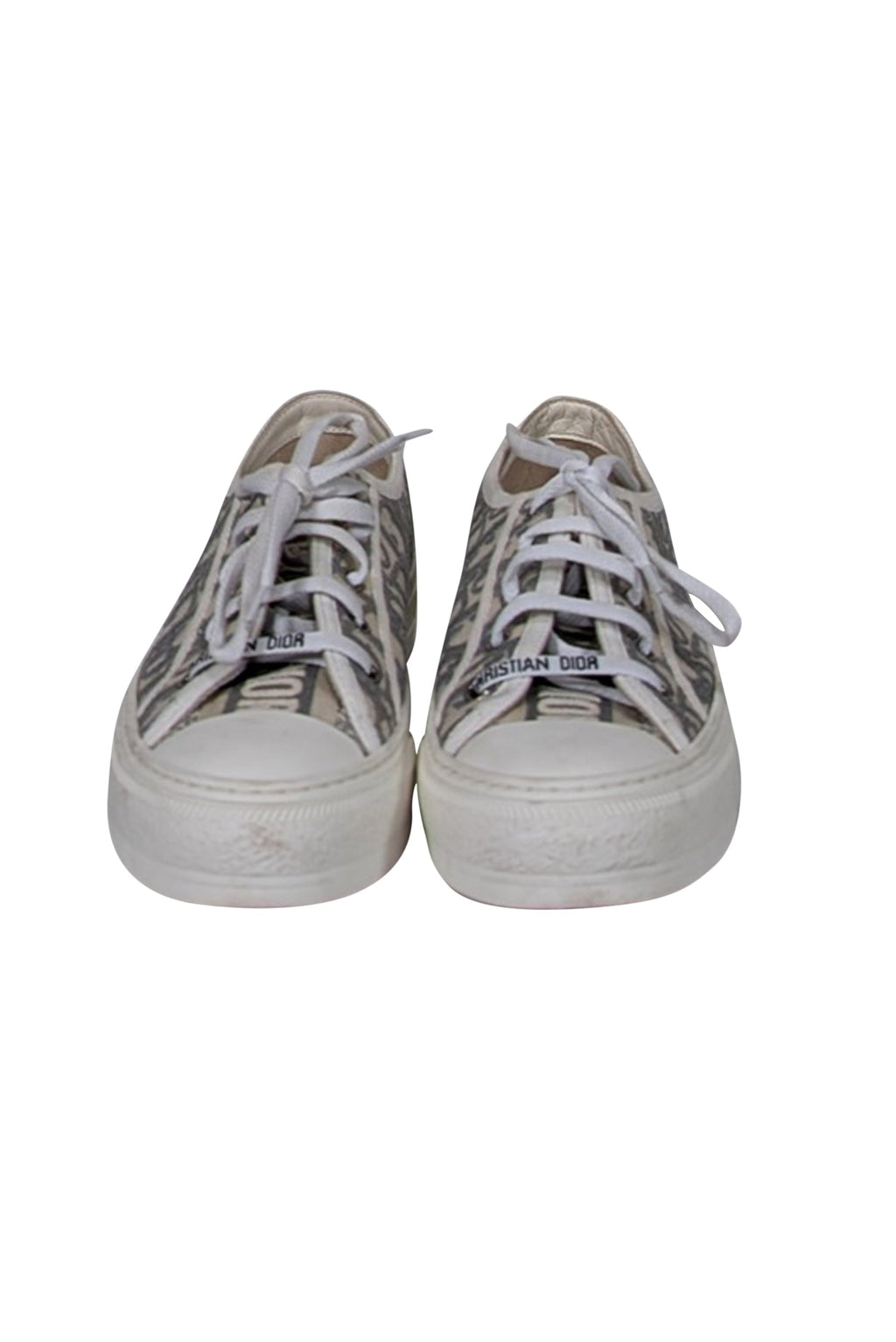 Christian Dior - White & Grey "Walk'n'Dior" Sneaker