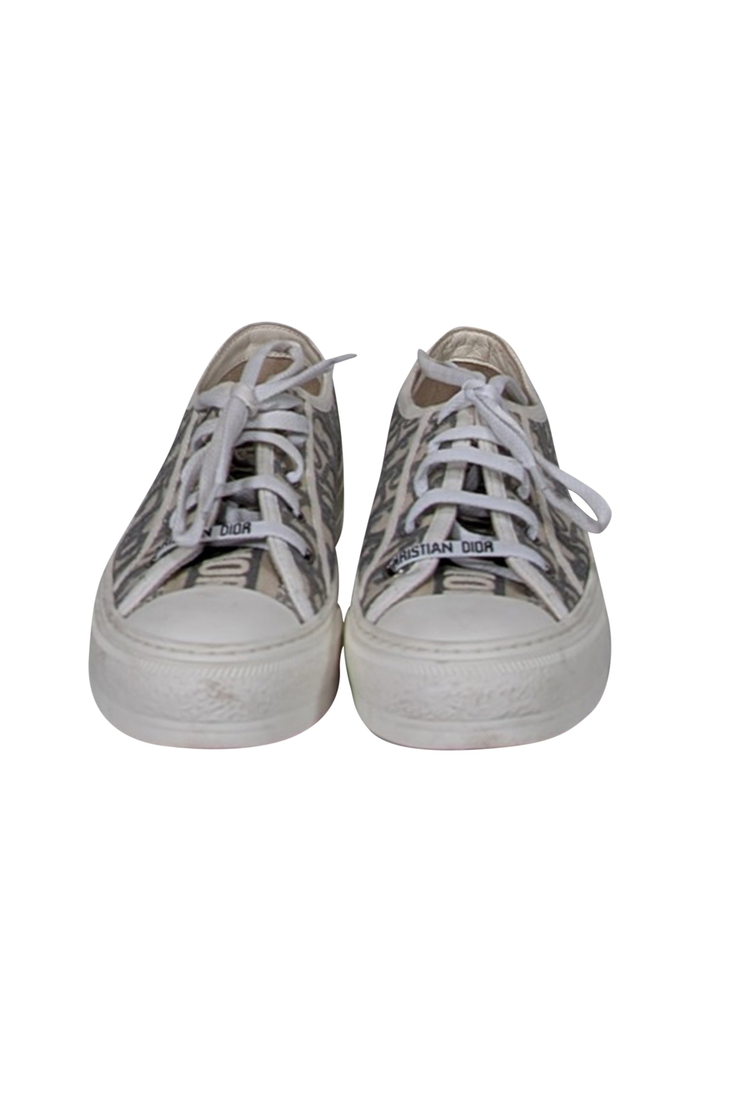 Christian Dior - White & Grey "Walk'n'Dior" Sneaker