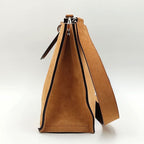 DIOR Christian Lady two-tone suede tote bag