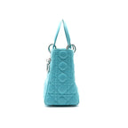 Dior Medium Lady Dior Tote Lake Blue