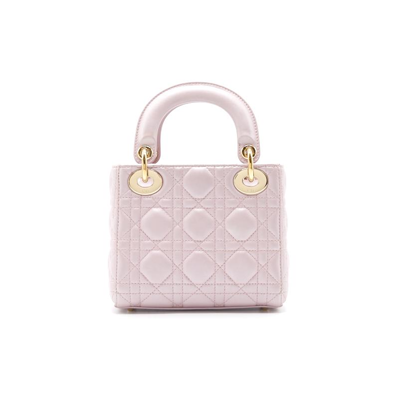Dior Mini Lady Dior Tote Pink