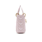 Dior Mini Lady Dior Tote Pink