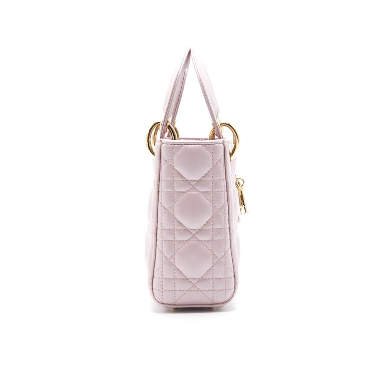 Dior Mini Lady Dior Tote Pink