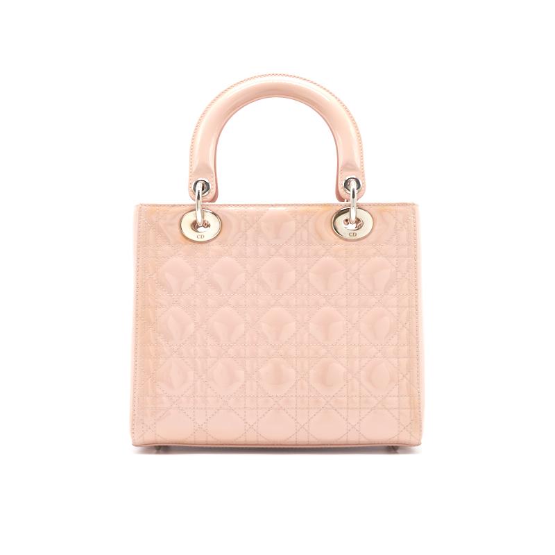 Dior Medium Lady Dior Tote in Patent Leather