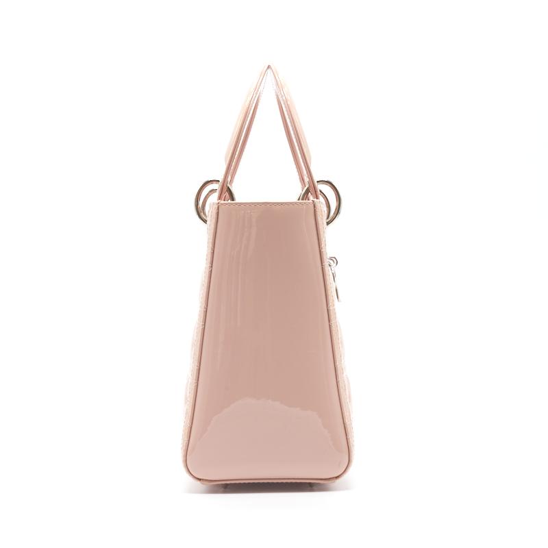 Dior Medium Lady Dior Tote in Patent Leather
