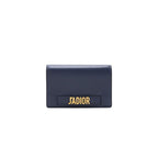 Dior J'ADIOR wallet on chain Navy with GHW