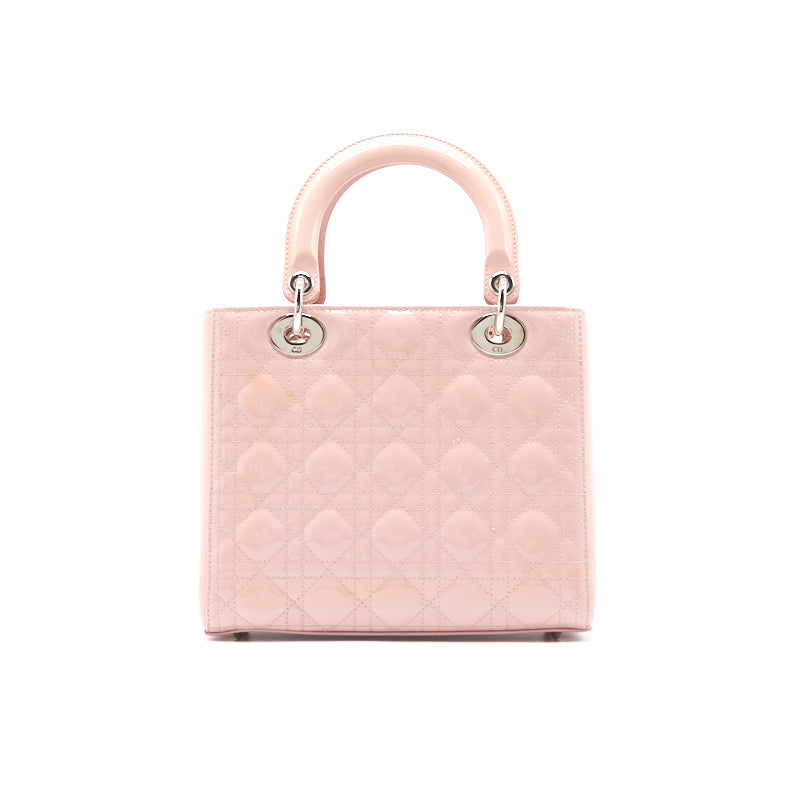 Dior Medium Lady Dior Tote in Patent Leather