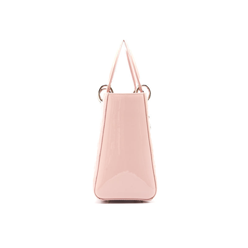 Dior Medium Lady Dior Tote in Patent Leather