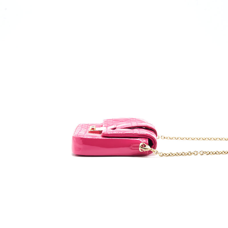 Dior Patent Leather Miss Dior Mini Chain Bag
