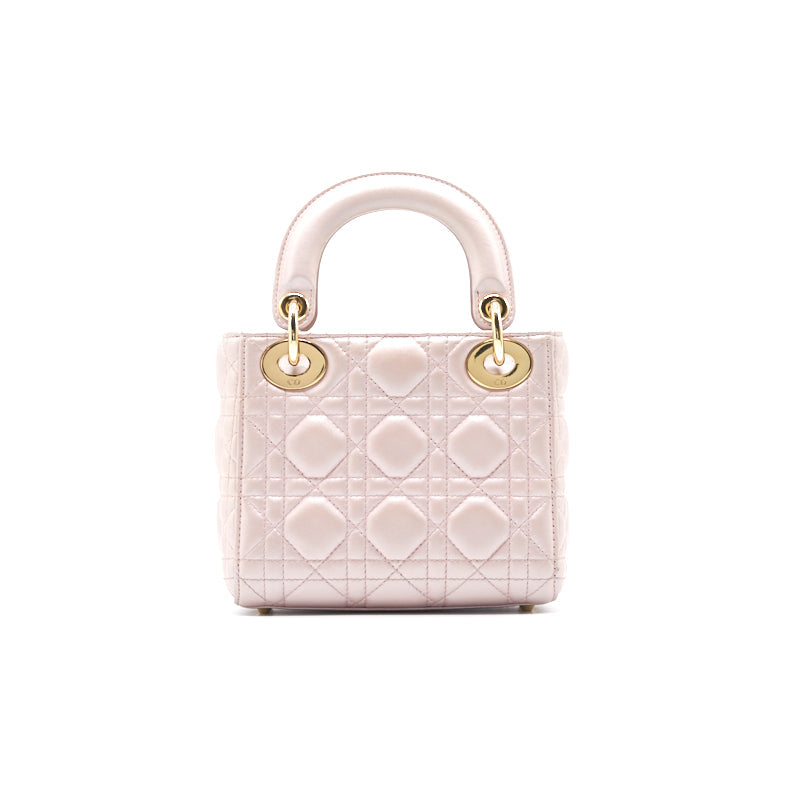 Dior Mini Lady Dior Tote Pink