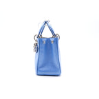 Dior Blue Small Lady Dior Tote