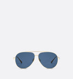 Diorcannage A1U Blue Pilot Sunglasses