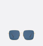 Diorcannage S1U Blue Square Sunglasses