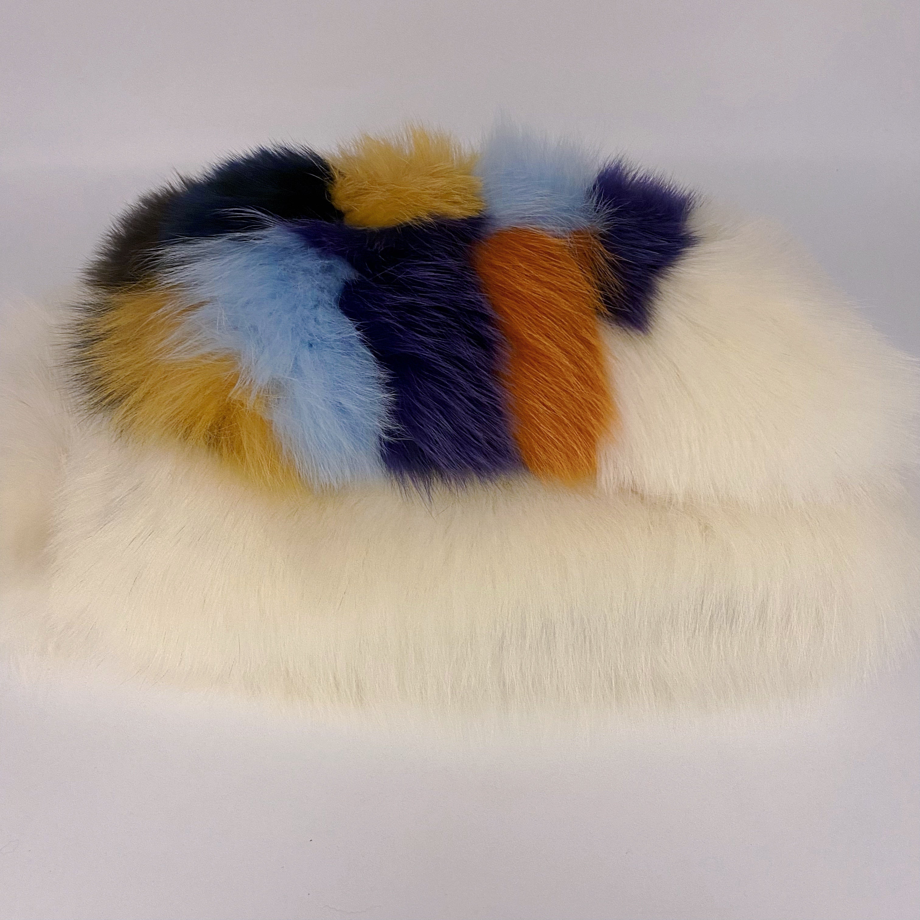 Fendi fox fur scarf