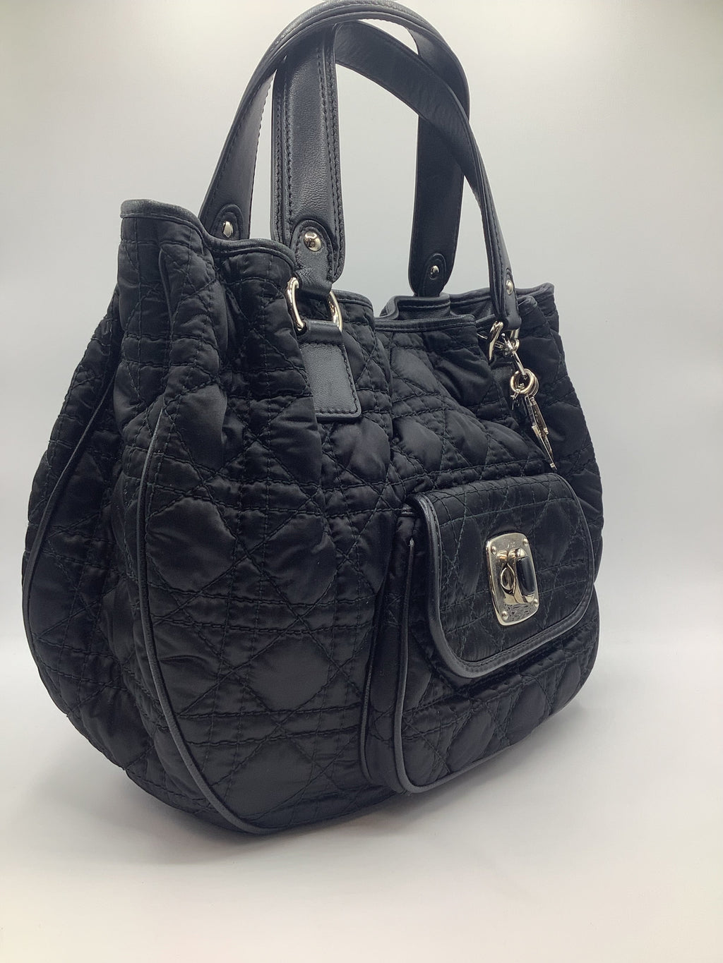 Dior Nylon Nylon Cannage Bag